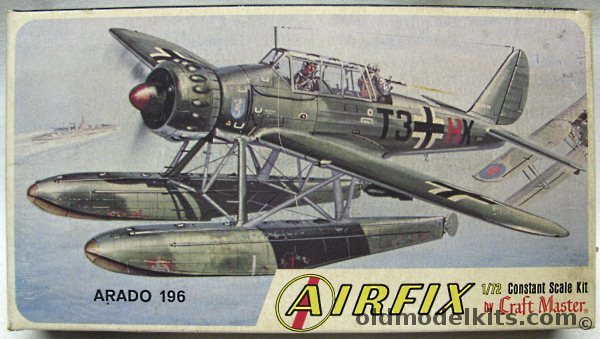 Airfix 1/72 Arado Ar-196 - Craftmaster Issue, 1209-50 plastic model kit
